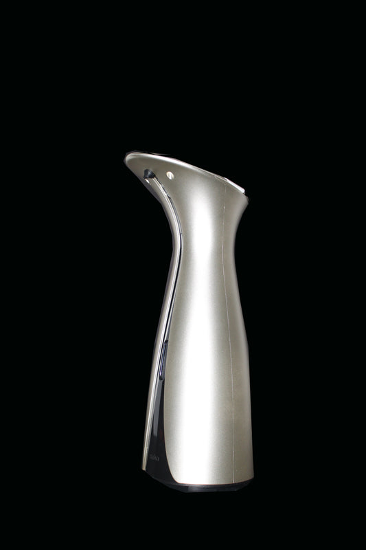 Soap dispenser silver automatic